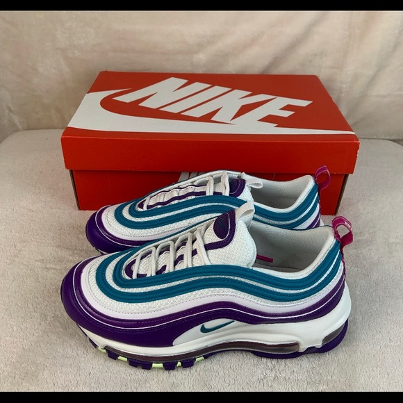 Nike Air Max 97 Summit White/Bright Spruce - Picture 6 of 9